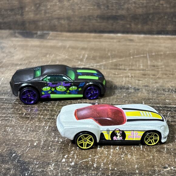 Hot Wheels Disney Pixar Toy Story Character Cars Bundle Lot Woody Rex Bo Peep - Picture 12 of 13